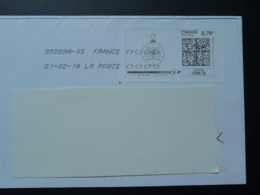 Guirlande De Noel Timbre En Ligne Sur Lettre (e-stamp On Cover) TPP 4102 - Printable Stamps (Montimbrenligne)