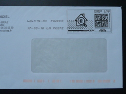 énergie Domestique Timbre En Ligne Sur Lettre (e-stamp On Cover) TPP 4136 - Printable Stamps (Montimbrenligne)