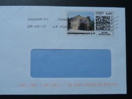 Maison Villa Timbre En Ligne Sur Lettre (e-stamp On Cover) TPP 4154 - Printable Stamps (Montimbrenligne)