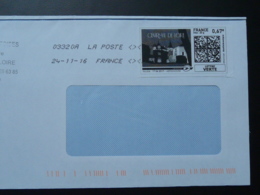 Région Centre Timbre En Ligne Sur Lettre (e-stamp On Cover) TPP 4166 - Printable Stamps (Montimbrenligne)