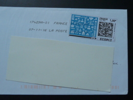 économie Timbre En Ligne Sur Lettre (e-stamp On Cover) TPP 4168 - Printable Stamps (Montimbrenligne)