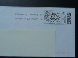 Bulle De BD Timbre En Ligne Sur Lettre (e-stamp On Cover) TPP 4193 - Printable Stamps (Montimbrenligne)