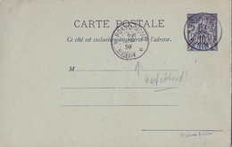 1894 , BENIN - COLONIA FRANCESA , ENTERO POSTAL CON MATASELLOS DE FAVOR DE PORTO - NOVO - Covers & Documents