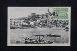 TURQUIE - Affranchissement De Istamboul Sur Carte Postale En 1922 - L 22761 - Brieven En Documenten