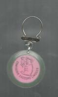 Porte Clefs , Clés , Sports ,cyclisme , Confiserie DACCORD ,LIMOGES , 2 Scans , Frais 1.95 E - Key-rings