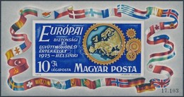 ** 1975 Europa Helsinki Vágott Blokk (10.000) - Other & Unclassified