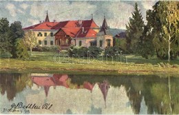 T2/T3 1911 Bethlen, Beclean; Gróf Bethlen Pál Kastélya / Castle S: Bosznay (EB) - Non Classificati