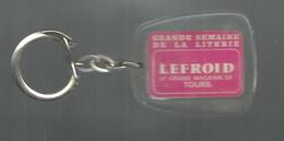 Porte Clefs , Clés , Semaine De La Literie , Janvier 1966,  LEFROID ,TOURS ,,2 Scans , Frais 1.95 E - Portachiavi