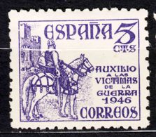 Spain 1949 TBC Pro Tuberculosos Mi#48 Mint Hinged - Beneficiencia (Sellos De)