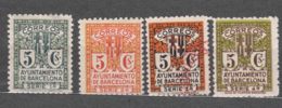 Spain 1932 Barcelona Mi#9-12 Mint Hinged/used - Barcelone