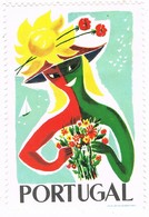 Viñeta, Vignette, Label, Cinderella PORTUGAL Turismo, Tourism, Flores * - Unused Stamps