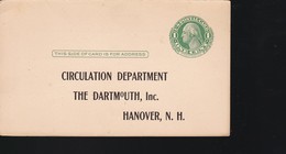 2 Cartes   : Entier Postal   Jefferson  Et    Washington - 1921-40