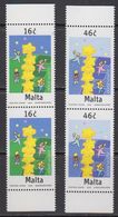 Europa Cept 2000 Malta 2v (pair) ** Mnh (41859D) - 2000