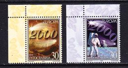 Europa Cept 2000 Yugoslavia 2v Corners) ** Mnh (41857K) - 2000