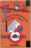 Czechoslovakia - KSTK C-2, Všeobecná Československá Výstava V Praze, SC6, 50U, %20,000ex, 1991, Mint - NSB - Tchécoslovaquie