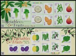 Japan 2015 Vegetables &Fruits Series No.4/stamp Sheetlet*2 MNH - Ungebraucht