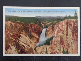 Greats Falls Of The Yellowstone From Point Lookout, - Great Falls