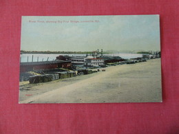 River Front Showing The Big Four Bridge  - Kentucky > Louisville        Ref 3171 - Louisville