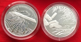 Lithuania 10 Euro 2019 "To Smelt Fishing By Attracting" Silver Ag PROOF - Lituanie