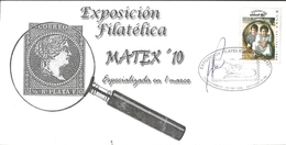 J) 2010 CUBA-CARIBE, PHILATELIC EXHIBITION, MATEX, SPECIALIZED IN A FRAMEWORK, MAGNIFYING, POSTAL STAMP, CHILDREN - Lettres & Documents