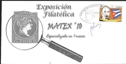 J) 2010 CUBA-CARIBE, CENTENARY OF THE WAR OF INDEPENDENCE, FLAG, CROCODILE, SIGNATURE, JOSE MARTI, PHILATELIC - Lettres & Documents