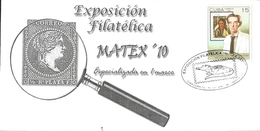 J) 2010 CUBA-CARIBE, PHILATELIC EXHIBITION, MATEX, SPECIALIZED IN A FRAMEWORK, CENTENARY OF THE BIRTH OF VICTOR - Lettres & Documents