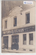 CLERMONT FERRAND : Devanture Des Caoutchoucs BERGOUGNAN Rue Fontgiève - Superbe Carte Photo - Commerce - Métier - Clermont Ferrand