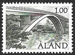 ALAND  1987   - YT  24 -  Pont --  Oblitéré - Emissions Locales