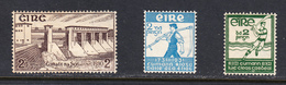 Ireland 1931-34 Mint Mounted, Sc# 83,84,90, SG 92,93,98 - Ungebraucht