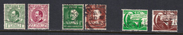 Ireland 1943-44 Cancelled, Sc# , SG 129-134 - Used Stamps