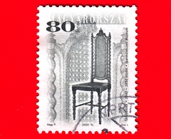UNGHERIA - Magyar - Usato - 2000 - Mobili Antichi - Sedia - Chair - Armchair - 80 - Used Stamps