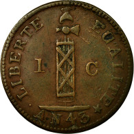 Monnaie, Haïti, Centime, 1846, TTB, Cuivre, KM:24 - Haiti