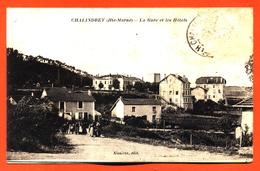 CPA 52 Chalindrey " La Gare Et Les Hotels " - Chalindrey