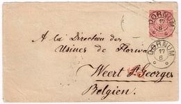 Allemagne - 1868 - Confédération De L'Allemagne Du Nord - Entier Postal Ayant Circulé - Ganzsachen