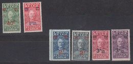 Belgisch Congo 1931 Stanley 6w Opdruk (2 Laagste Waarden Met Albumplooitje) ** Mnh (41889) - Ongebruikt