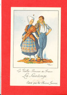 Vieilles Provinces De France FOLKLORE Le Lyonnais Cpa Animée Signée Jean Droit  Edité Par Les Farines Jammet - Droit