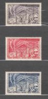 France Colonies, TAAF 1957 Mi#10-12 Mint Never Hinged - Neufs