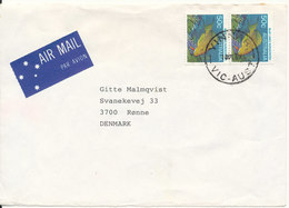 Australia Cover (ONLY THE FRONTPAGE) Sent Air Mail To Denmark Yinnar 10-2-1987 - Storia Postale