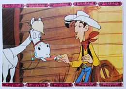 Rare 10 Cartes Anciennes BD Lucky Luke Formant 1 Puzzle Jolly Jumper - Puzzles