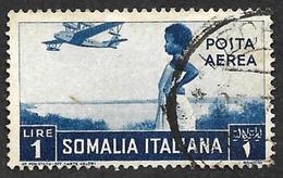ITALIE  -  SOMALIE  Italienne  1936 -  PA  22  -  Oblitéré - Somalia