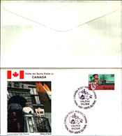 91386) VIAGGIO DEL PAPA GIOVANNI PAOLO II° NEL CANADà -IL 14-8-1984 - Cartas & Documentos