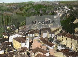 CPSM Montaigu  De Quercy  Quartier De L'église - Montaigu De Quercy