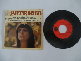 PATRICIA (PAULIN) : On N’oublie Pas ça 1968 Columbia / EMI / Pathé-Marconi Ref. ESRF 1925  - Voir Les 2 Scans - Ediciones De Colección