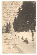 Slide @ Montmorency Falls Postcard - Glissade @ Chute Montmorency Beauport Québec Carte Postale Circa 1910 - Québec - Beauport