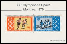 BRD MiNr. Block 12 (888-889) ** Olympische Sommerspiele, Montreal, Postfrisch - 1959-1980
