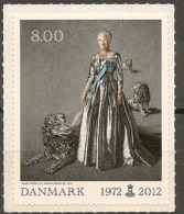 Denmark 2012.  40 Anniv Regency Of Queen Margrethe II.  Michel 1692  MNH. - Nuovi
