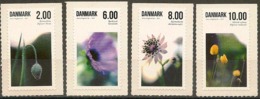 Denmark 2011. Summer Flowers.  Michel 1654 A - 57 A  MNH - Nuovi