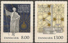 Denmark 2011.  250 Anniv Arab Travel By Carsten Niebuhr.  Michel 1648 A - 49 A   MNH. - Nuovi