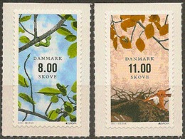 Denmark 2011.  CEPT: The Forest..  Michel 1642 A - 43 A  MNH. - Nuovi