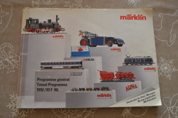 Vieux Catalogue De 368 Pages En Couleurs Des Produits Märklin - Modélisme